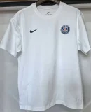 26-27 PSG White High Quality Casual T-Shirt