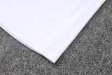 26-27 PSG White Gray Half Pull Tracksuit #B26032(半拉链)