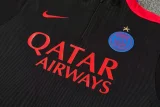 26-27 PSG Black Half Pull Tracksuit (半拉链)