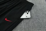 26-27 PSG Black Short shirts and Long trousers Suit (圆领)
