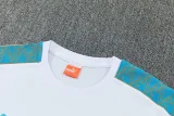 26-27 Marseille White Short shirts and Long trousers Suit (圆领)