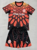 26-27 Marseille Orange Goalkeeper Kids Soccer Jersey