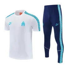 26-27 Marseille White Short shirts and Long trousers Suit (圆领)