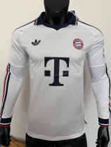 26-27 Bayern Away Long Sleeve Player Version Soccer Jersey (长袖球员)