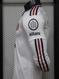 26-27 Bayern Away Long Sleeve Player Version Soccer Jersey (长袖球员)
