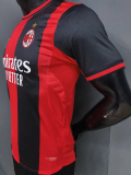 26-27 ACM Home Player Version Soccer Jersey