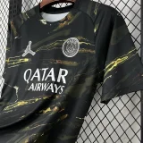 25-26 PSG Jordan Night Edition Have 2 Stars Champions of Europe 26 Fans Soccer jersey