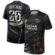 25-26 PSG Jordan Night Edition Have 2 Stars Champions of Europe 26 Fans Soccer jersey