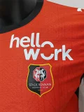 26-27 Stade Rennais Home Player Version Soccer Jersey