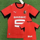 26-27 Stade Rennais Home Fans Soccer Jersey