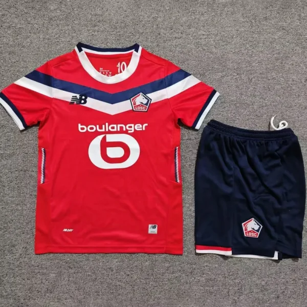 26-27 Lille Home Kids Soccer Jersey