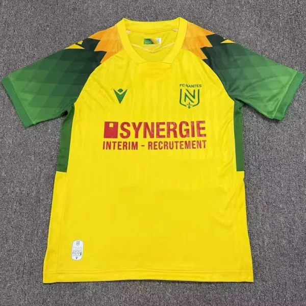 26-27 Nantes Home Fans Soccer Jersey