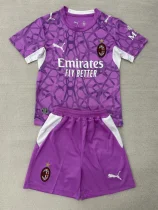 26-27 ACM Purple Goalkeeper Kids Soccer Jersey