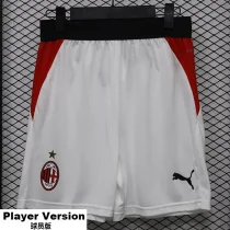 26-27 ACM Home White Player Version Shorts Pants(球员短裤)