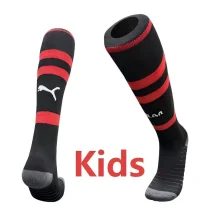 26-27 ACM Home Black Red Kids Socks(儿童)