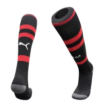 26-27 ACM Home Black Red Socks