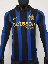26-27 INT Home Long Sleeve Player Version Soccer Jersey (长袖球员)