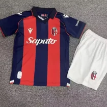 26-27 Bologna Home Kids Soccer Jersey