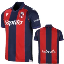 26-27 Bologna Home Fans Soccer Jersey