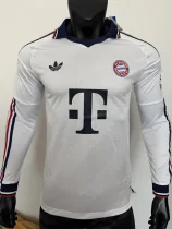 26-27 Bayern Away Long Sleeve Player Version Soccer Jersey (长袖球员)