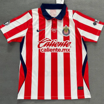 26-27 Chivas Guadalajara Home Fans Soccer Jersey