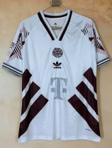 26-27 Bayern Brown White Casual Edition Training Shirts
