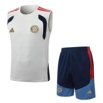 26-27 Bayern Khaki Tank top and shorts suit #D26055