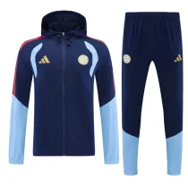 26-27 Bayern Royal blue Windbreaker Suit (风衣套装)