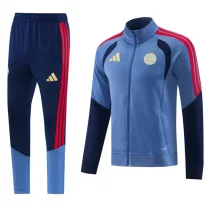 26-27 Bayern Blue gray Jacket Tracksuit #02