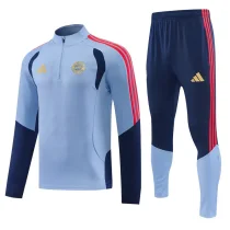 26-27 Bayern Gray Half Pull Tracksuit (半拉链)