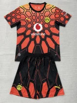 26-27 Dortmund Orange Goalkeeper Kids Soccer Jersey
