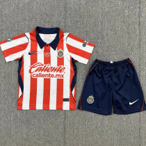 26-27 Chivas Guadalajara Home Kids Soccer Jersey