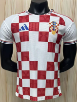 26-27 Croatia Red Player Version Soccer Jersey (ad)