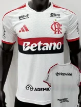 26-27 Flamengo Away (Print Sponsors) Player Version Soccer Jersey (全广告)
