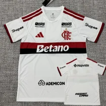 26-27 Flamengo Away (Print Sponsors) Fans Soccer Jersey (全广告)
