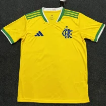 26-27 Flamengo Yellow Special Edition Fans Soccer Jersey