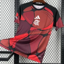 26-27 Flamengo Red Black Training shirts