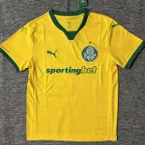 25-26 Palmeiras Yellow Third Fans Soccer Jersey