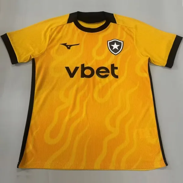 26-27 Botafogo Yellow Goalkeeper Soccer Jersey