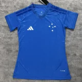 26-27 Cruzeiro Home Women Soccer Jersey (女)