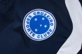 26-27 Cruzeiro Royal blue Half Pull Tracksuit #B26010(半拉链)
