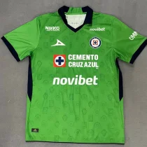 26-27 Cruz Azul Fluorescent Yellow Goalkeeper Soccer Jersey