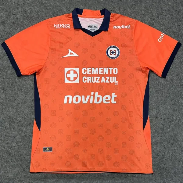26-27 Cruz Azul Orange Goalkeeper Soccer Jersey