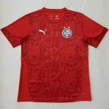 26-27 BaHia Red Goalkeeper Fans Soccer Jersey