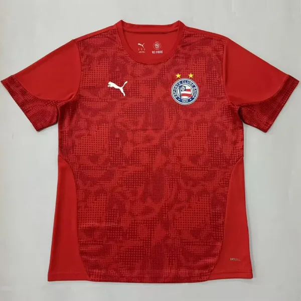 26-27 BaHia Red Goalkeeper Fans Soccer Jersey