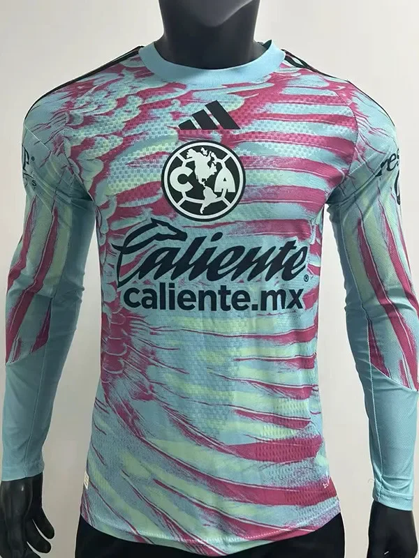 26-27 Club America Goalkeeper Long Sleeve Player Version Soccer Jersey (长袖球员)