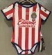 26-27 Chivas Guadalajara Home Baby Infant Crawl Suit