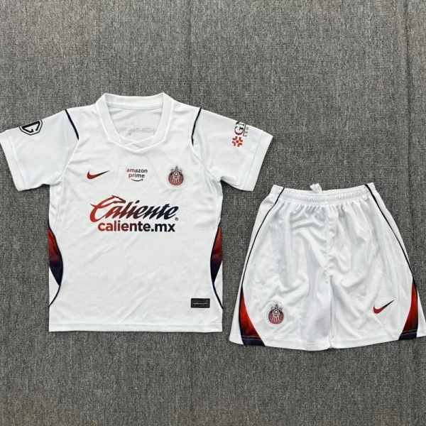 26-27 Chivas Guadalajara Away Kids Soccer Jersey