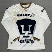 26-27 Pumas UNAM Home Long Sleeve Soccer Jersey (长袖)
