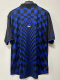 26-27 Croatia Red Black Joint Edition Training shirts